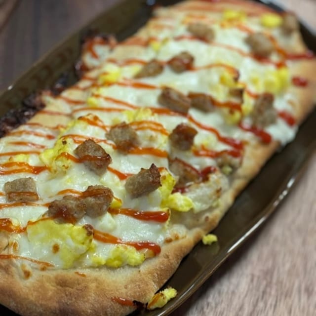 Breakfast Flatbread.